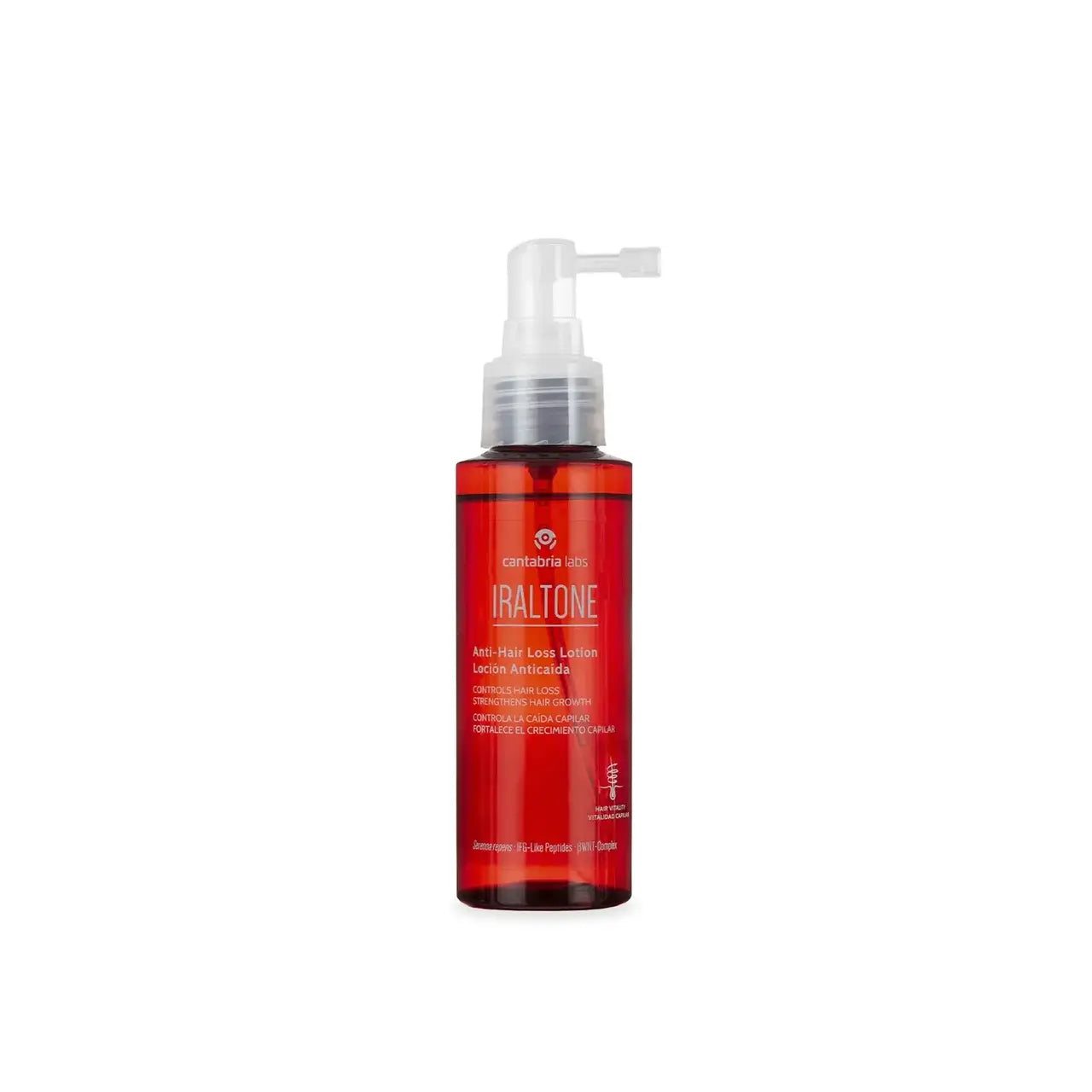 Cantabria Labs. IRALTONE Anti-hair Loss Lotion. Sprei peanahale juuste väljalangemise vastu 100ml