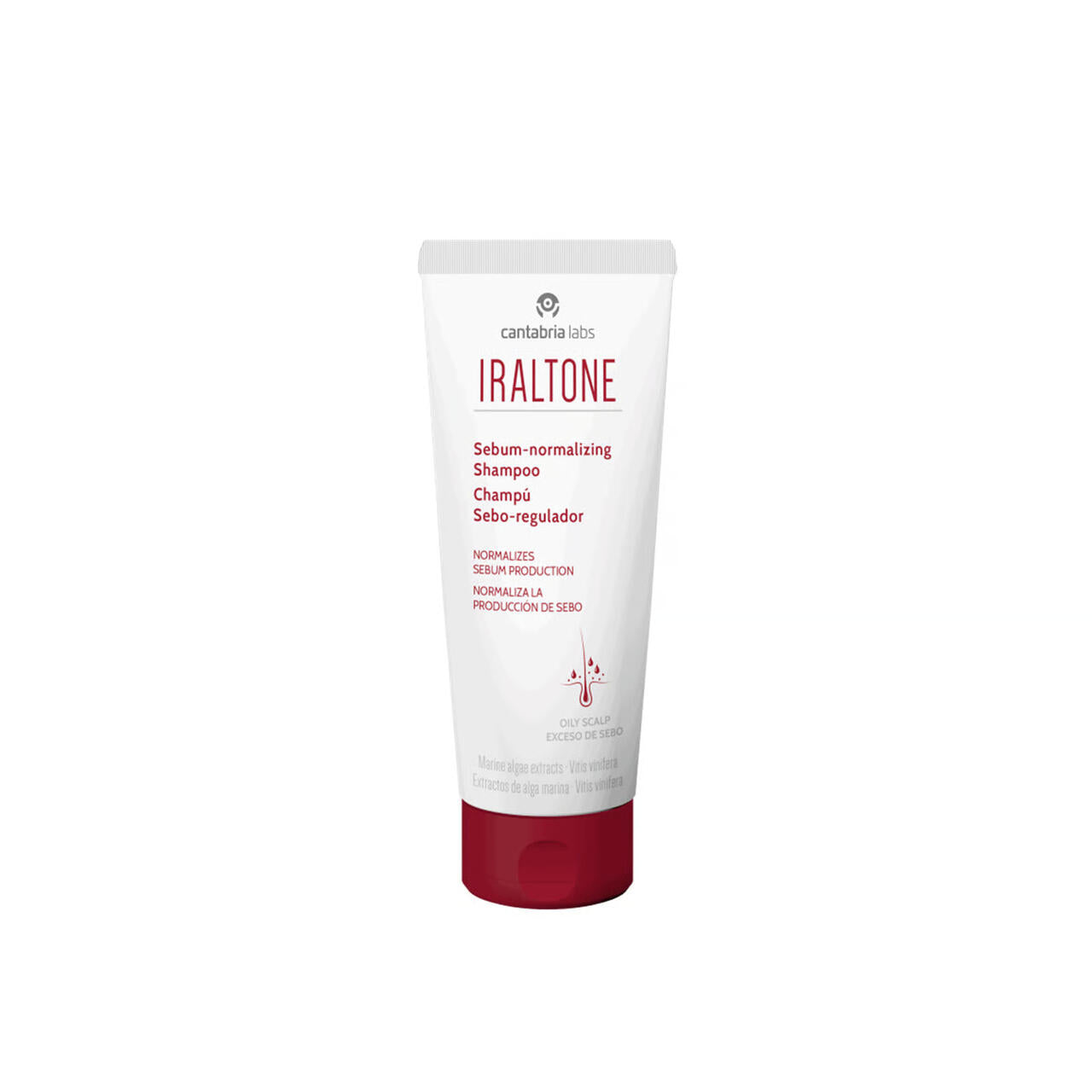 Cantabria Labs. IRALTONE Sebum-normalizing Shampoo. Rasueritust reguleeriv šampoon 200ml