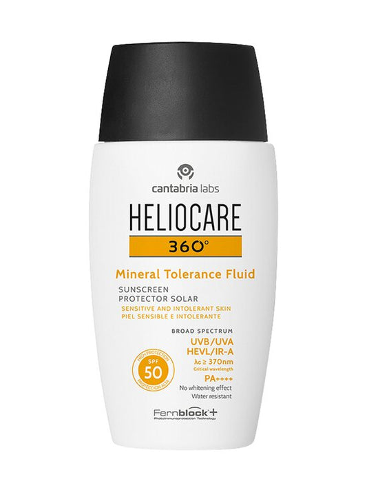 Päikesekaitsekreem 360º Mineral Tolerance Fluid SPF 50, 50 ml