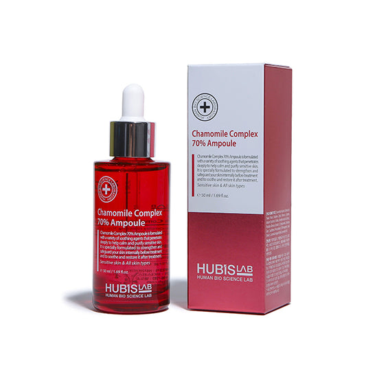 HubisLab Chamomile Complex 70% Ampoule 70%, Kummeli kompleksiga ampull, 50 ml