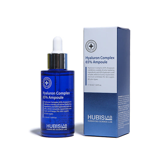 HubisLab Hyaluron Complex 65% Ampoule, 65% Hüalurooni kompleksiga ampull, 50 ml