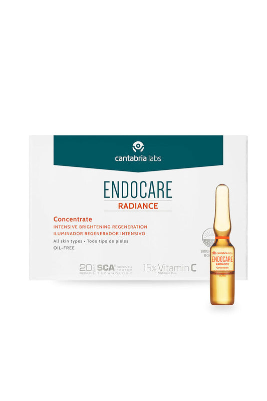 Cantabria Labs. ENDOCARE RADIANCE C Pure Concentrate. C-vitamiiniga kontsentraat naha helendamiseks 14x1ml