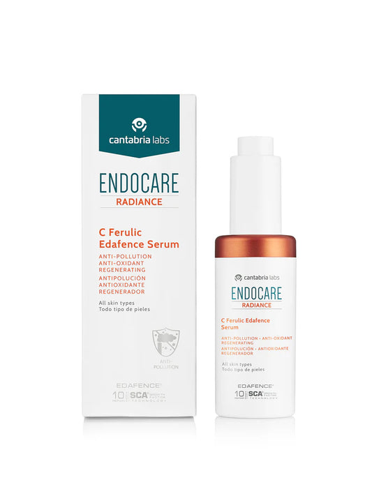 Cantabria Labs. ENDOCARE RADIANCE C Ferulic EDAFENCE® Serum. C-vitamiini ja feruulhappega näoseerum 30ml