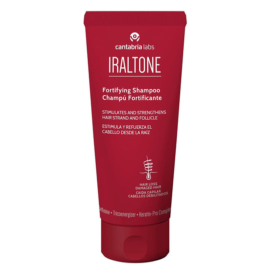 Cantabria Labs. IRALTONE Fortifying Shampoo. Kofeiiniga šampoon juuste väljalangemise vastu 200ml