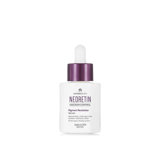 Cantabria Labs. NEORETIN Discrom Control Pigment Neutralizer Serum. Sära andev ja nahatooni ühtlustav seerum 30ml