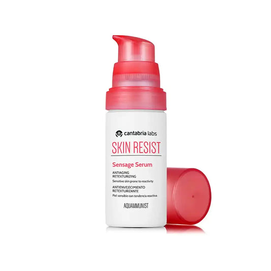 Cantabria Labs. SKIN RESIST Sensage Serum. Kontsentraat kahekordse rahustava ja vananemisvastase toimega 30ml